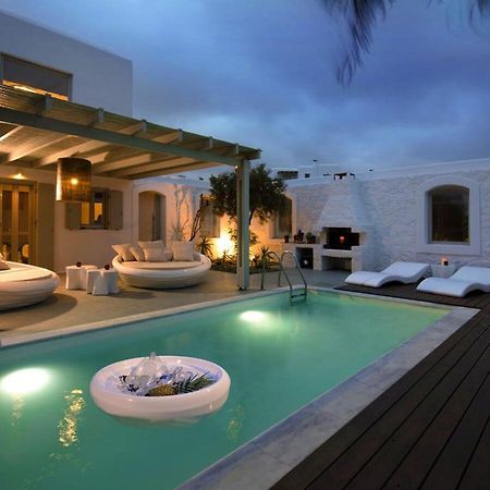 Villa Dafni 4Bed With Pool In Kalafatis Spilia Mykonos Town Bagian luar foto