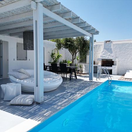 Villa Dafni 4Bed With Pool In Kalafatis Spilia Mykonos Town Bagian luar foto