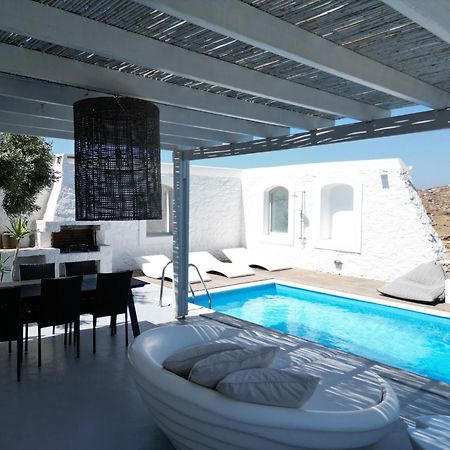 Villa Dafni 4Bed With Pool In Kalafatis Spilia Mykonos Town Bagian luar foto
