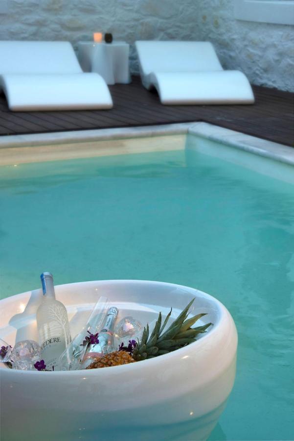 Villa Dafni 4Bed With Pool In Kalafatis Spilia Mykonos Town Bagian luar foto