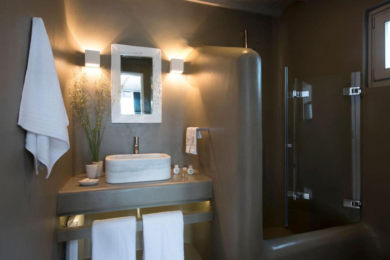 Villa Dafni 4Bed With Pool In Kalafatis Spilia Mykonos Town Bagian luar foto