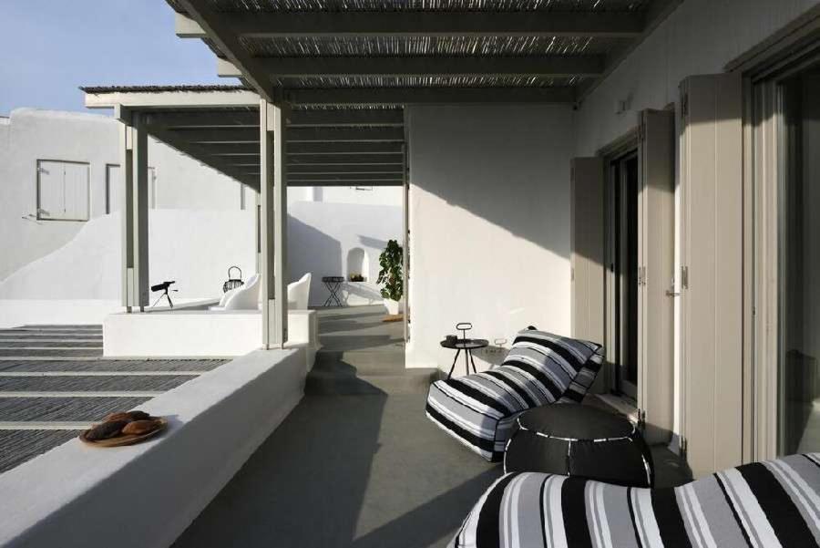 Villa Dafni 4Bed With Pool In Kalafatis Spilia Mykonos Town Bagian luar foto