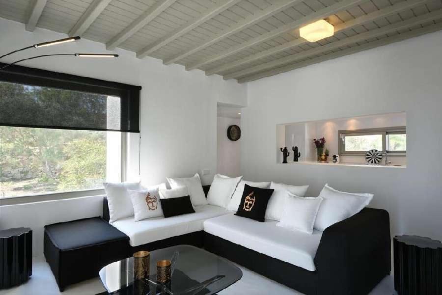 Villa Dafni 4Bed With Pool In Kalafatis Spilia Mykonos Town Bagian luar foto